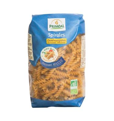 Primeal Fusilli Spiralen Halfvolkoren Bio (500g)
