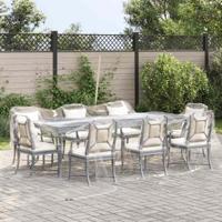 Doorzichtig zeildoek met zeilringen 4x4 m PVC - thumbnail