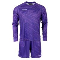 Stanno 415007 Trick Long Sleeve Goalkeeper Set - Purple - S - thumbnail