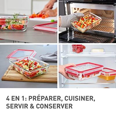 Tefal n1040510 masterseal glass vershouddoos 0,45 l
