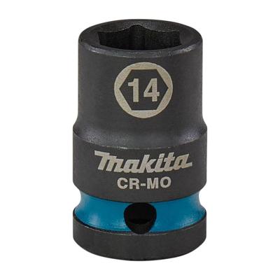 Makita E-16106 Impact Black Krachtdop 1/2" kort | 14 mm