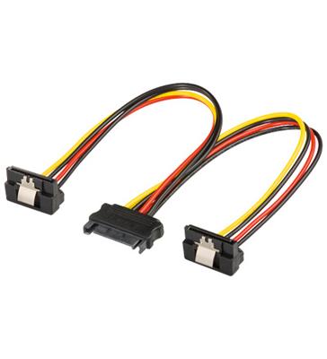 goobay Stroomadapter SATA - 2x SATA splitterkabel
