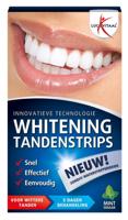 Lucovitaal Whitening tandenstrips mint 1 Set - thumbnail