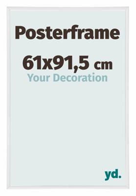 Posterlijst 61x91,5cm Wit Hoogglans Kunststof Paris Posterlijst 61x91,5cm Wit Hoogglans Kunststof Paris