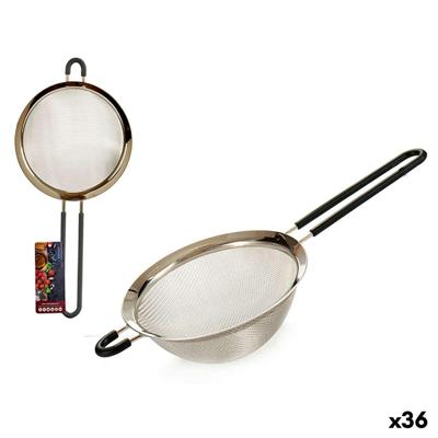 Strainer Kinvara Zwart Grijs Siliconen Roestvrij staal 10,5 x 5 x 26 cm 26 x 26 x 4 cm 10,5 x 26 x 4 cm (36 Stuks)
