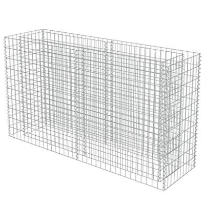 Gabion plantenbak 180x50x100 cm gegalvaniseerd staal