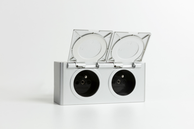 Beaux Lunel combibox 2x stopcontact