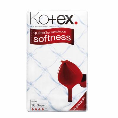 Kotex Maxi super 16 Stuks Kotex Maxi super 16 Stuks