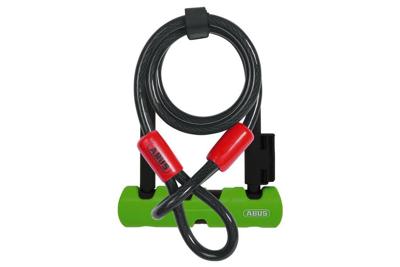 ABUS Beugelslot Ultra Mini 410/150HB140 SH34 met kabel ABUS Beugelslot Ultra Mini 410/150HB140 SH34 met kabel
