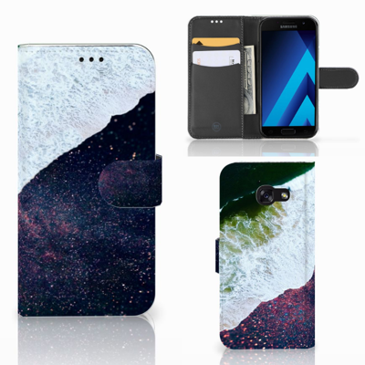 Samsung Galaxy A5 2017 | Book Case | Sea in Space