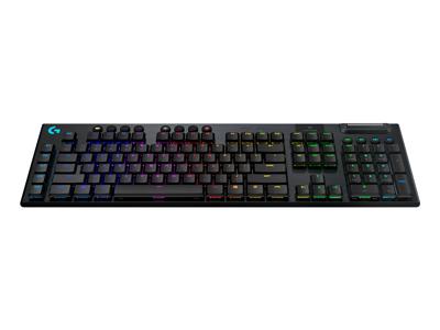 Logitech G915 keyboard RF Wireless + Bluetooth QWERTZ German Black