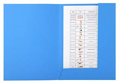 Exacompta dossiermap Forever 2 kleppen blauw