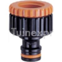 Claber Universele Kraanaansluiting ½" + ¾" Binnendraad - Weer- & Vorstbestendige Tuinkoppeling - thumbnail