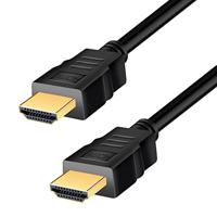 LogiLink HDMI AV Aansluitkabel [1x HDMI-stekker - 1x HDMI-stekker] 1 m Zwart - thumbnail