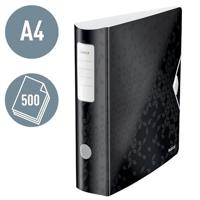 Ordner Leitz WOW active 180° 80mm PP A4 zwart | 5 stuks - thumbnail