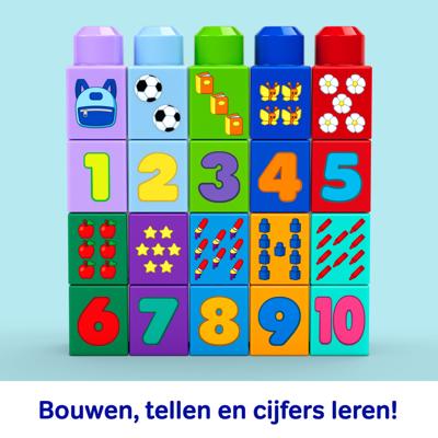 MEGA Bloks bouwen en tellen bus