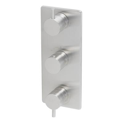 Wiesbaden Caral afbouwdeel therm. 3 weg geb.staal