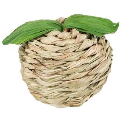 TRIXIE SPEELBAL APPEL GRAS / MAISBLAD 7 CM