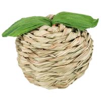 TRIXIE SPEELBAL APPEL GRAS / MAISBLAD 7 CM - thumbnail