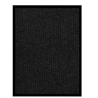 VidaXL Deurmat 60x80 cm gestreept antracietkleurig - thumbnail