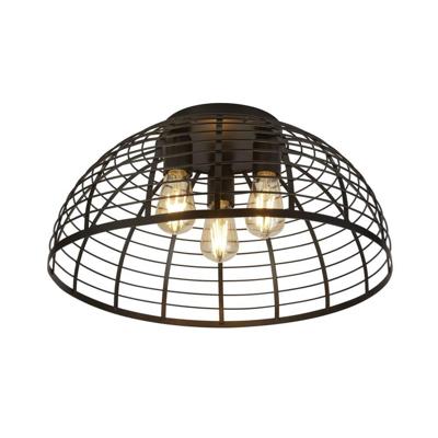 Searchlight Industriële plafondlampVision Ø 40cm - 85981-3BK