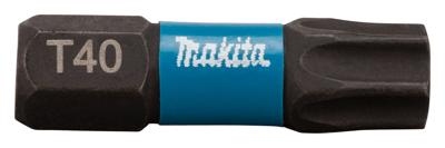 Makita Slagschroefbit T40x25mm X Impact Black - B-63703 Makita Slagschroefbit T40x25mm X Impact Black - B-63703