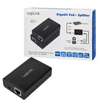 LogiLink KVM-Umschalter PoE-splitter 1 GBit/s IEEE 802.3af (12.95 W), IEEE 802.3at (25.5 W) - thumbnail