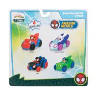 Jazwares Spidey and friends - metalen voertuigen, 4dlg. - thumbnail