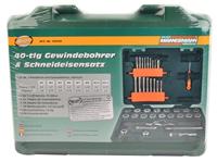 Brüder Mannesmann M53230 Schroefdraadinzetstuk 40-delig M3, M4, M5, M6, M7, M8, M10, M12 - thumbnail