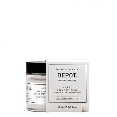 Depot Male Tools No.401 Pre&Post Shave Cream Skin Protector 75ml Depot Male Tools No.401 Pre&Post Shave Cream Skin Protector 75ml