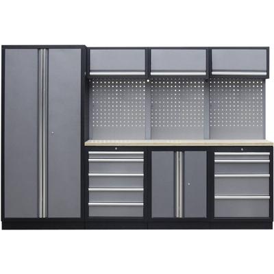 Kunzer WESH2 Werkplaatsmodule (b x h x d) 2955 x 2000 x 458 mm Zwart, Grijs