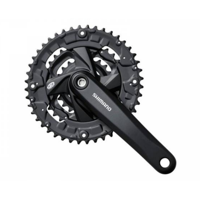 Shimano Altus FC-M371 Crankstel 175 mm 44-32-22T - Zwart - thumbnail