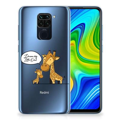 Xiaomi Redmi Note9 Telefoonhoesje met Naam Giraffe Xiaomi Redmi Note9 Telefoonhoesje met Naam Giraffe