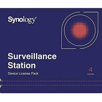 Synology DEVICE LICENSE X 4 NAS-server licensiepakket Synology DEVICE LICENSE X 4 NAS-server licensiepakket