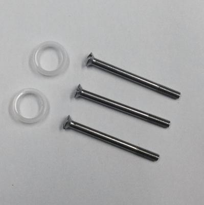 AMI Bevestigingsset Veiligheidsbeslag Schilden Deurdikte 38/42 Ami 3 Schr.M6X53 Rvs - 900184