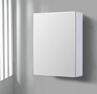 Spiegelkast 60 cm zonder verlichting wit links - thumbnail