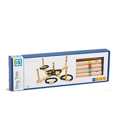 BS Toys houten ringwerpspel, 6dlg.