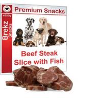 Brekz Premium Beef Steak slice with fish 200 gram 200 g - thumbnail