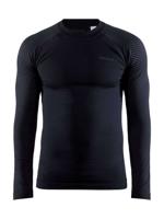 Craft Adv Fuseknit Intensity LS Heren Thermoshirt Zwart XXL - thumbnail