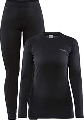 Craft 1909708 Core Warm Baselayer Set Wmn - Black - XS