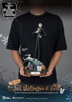 Nightmare before Christmas Master Craft Statue Jack Skellington & Zero 39 cm - thumbnail