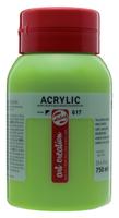 Talens Art Creation acrylverf flacon van 750 ml, geelgroen - thumbnail