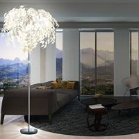 Trio Vloerlamp met blaadjesLeavy - R40463001 - thumbnail
