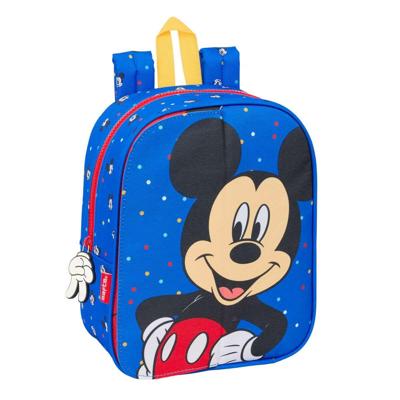Schoolrugzak Mickey Mouse Clubhouse Good day Blauw 22 x 27 x 10 cm Schoolrugzak Mickey Mouse Clubhouse Good day Blauw 22 x 27 x 10 cm