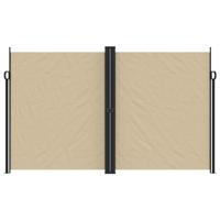 VidaXL Windscherm uittrekbaar 200x1200 cm beige - thumbnail