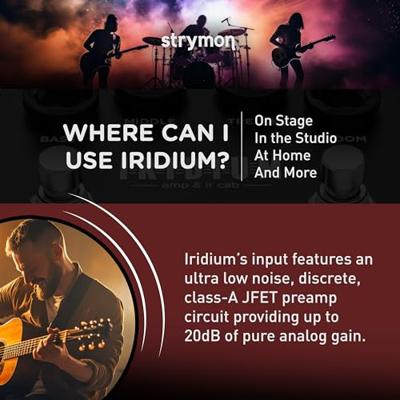 Strymon Iridium Amp Modeler & Impulse Response Cabinet Strymon Iridium Amp Modeler & Impulse Response Cabinet