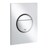 Bedieningsplaat GROHE Nova Cosmopolitan S WC DF 13x17,2cm MatChroom - thumbnail