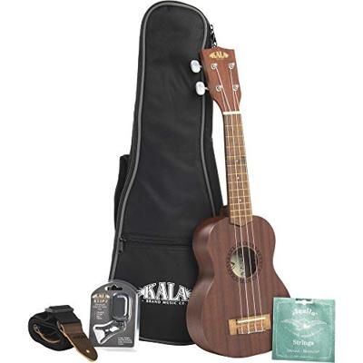 Kala KA KA 15 S BNDL RW startersset sopraan ukelele + gigbag + tuner + riem + snaren