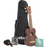 Kala KA KA 15 S BNDL RW startersset sopraan ukelele + gigbag + tuner + riem + snaren - thumbnail