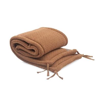 Jollein box-/bedbumper Bliss knit caramel Maat